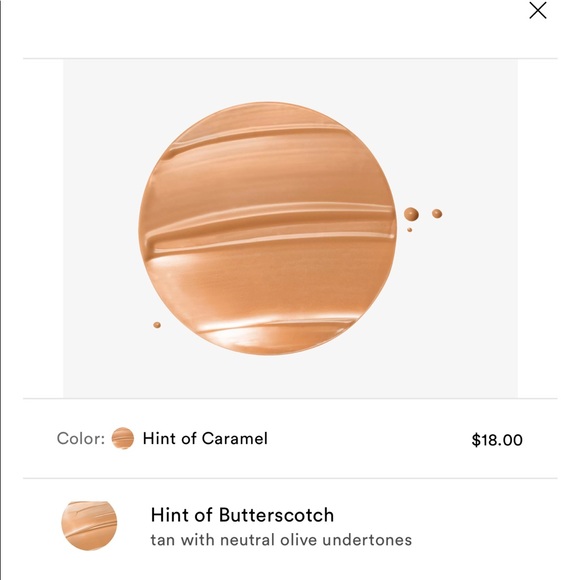 NEW Morphe Hint of Caramel skin tint - Picture 4 of 5